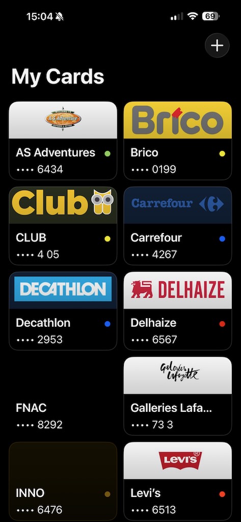 CardKeeper screenshot